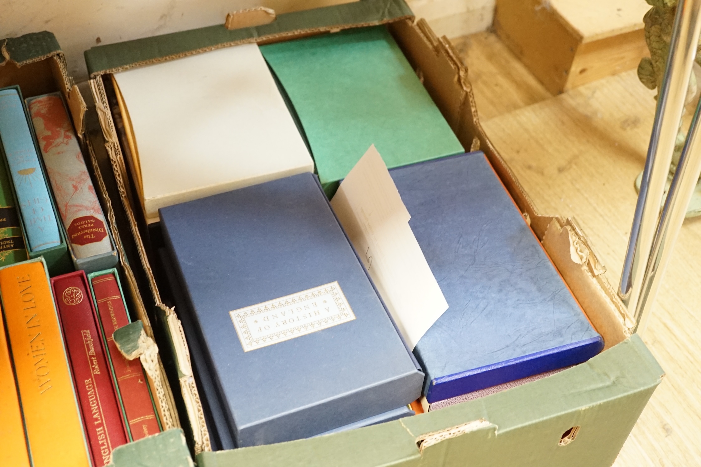 A collection of Folio Society fiction and poetry books. Condition - sold as seen